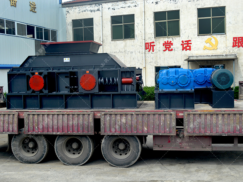 鵝卵石對輥破碎機介紹，為什么選擇金聯機械？